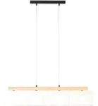 Brilliant Pendelleuchte Rayan Holz E27 max. 25W