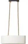 Brilliant Pendelleuchte Sailor natur wei&szlig; E27 max. 40W
