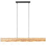 Top Angebot Brilliant Pendelleuchte Trabo Holz hell kiefer gebeizt 6 flammig...