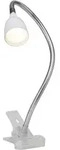Brilliant LED Klemmleuchte Anthony eisen wei&szlig; 2,4W 250lm 3000K Warmwei&szlig;