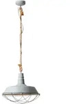 Brilliant Pendelleuchte Rope grau Beton Industrial Stil E27 max. 60W &Oslash;47cm