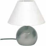 Brilliant Tischleuchte Tarifa eisen wei&szlig; E14 max.40W mit Touchdimmer