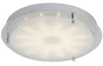 Brilliant LED Wand/Deckenleuchte Mollie Chrom Glas Modern 15W 1559lm &Oslash;33cm 3000K...