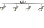 Brilliant LED Deckenstrahler Ryan eisen chrom GU10 4,5W 3000K Warmwei&szlig; schwenkba...