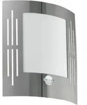 Eglo Au&szlig;enwandleuchte City E27 max. 60W mit Bewegungsmelder IP44