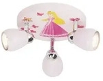 Brilliant LED Deckenstrahler Princess pink GU10 3W 3000K Warmwei&szlig; schwenkbar