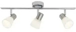 Brilliant LED Deckenstrahler Janna eisen chrom wei&szlig; E14 4W 3000K Warmwei&szlig;
