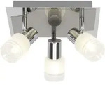 Brilliant LED Deckenstrahler Lea Eisen/Chrom E14 3W rotierbar