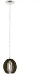 Eglo Pendelleuchte COSSANO Braun E14 max. 40W &Oslash;19cm