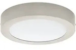 Eglo LED Deckenleuchte Fueva 1 nickel matt 16,5W 3000K Warmwei&szlig; &Oslash;22,5cm