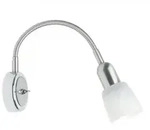 Brilliant Wandleuchte Sofia E14 max. 40W flexibler arm mit Schalter