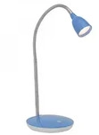 Brilliant LED Tischleuchte Anthony blau 2,4W 250lm 3000K Warmwei&szlig;