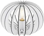 Eglo Tischleuchte STELLATO wei&szlig; E27 max. 60W &Oslash;30cm