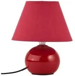 Brilliant Tischleuchte Primo rot E14 max. 40W