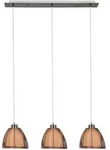 Brilliant Pendelleuchte Relax bronze chrom E27 max. 60W