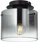 Brilliant Deckenleuchte Beth Glas rauchglas E27 max. 60W
