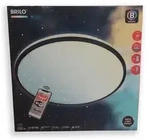 Briloner smart LED Deckenleuchte schwarz 42W CCT RGB dimmbar steuerbar per Fernb...
