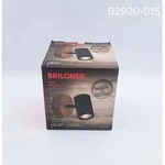 Briloner Wandspot Muritz schwarz Holz GU10 max. 35W schwenkbar