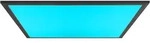 Brilliant LED Panel Abie schwarz CCT Warmwei&szlig;-Tageslichtwei&szlig; RGBW 37W Nachtlicht...