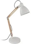 Eglo Tischleuchte TORONA 1 wei&szlig; natur E14 max. 28W