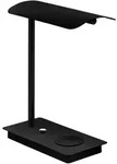Eglo LED Tischleuchte ARENAZA schwarz wei&szlig; 5,8W 3000K Warmwei&szlig; mit Touchdimmer