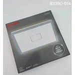 Briloner LED Deckenleuchte Fire wei&szlig; silber 18W 4000K Neutralwei&szlig; mit Backlight ...