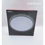 Briloner LED Deckenleuchte silber 15W 4000K Neutralwei&szlig; mit Backlight effekt &Oslash;28...