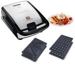 Tefal Snack Collection Sandwichmaker & Waffeleisen Sw852d 1510002257