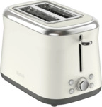 Tefal Collection Doppelschlitztoaster Retro-Edelstahl 8 Br&auml;unungsstufen...