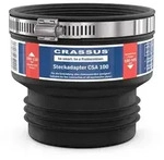 Crassus Steckadapter CSA 100 (100-116mm auf 100-105mm), bis 0,5 bar