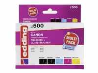 EDD-500 kompatibel für Multipack Canon PGI-520/CLI-521 Tinte/Toner/Farbbänder