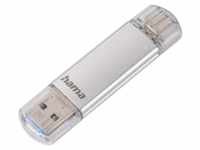 124163 C-LAETA 64GB USB 3.1/3.0 OTG Silber Speichersticks 124163