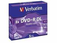 DVD+R DL 8,5GB 8X 5er JC DVD-Rohlinge/Blu-ray Disc Rohlinge 43541