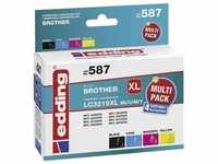 EDD-587 kompatibel für Multipack 4 Brother LC3219XL (BK/C/M/ 