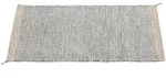Muuto Ply Teppich, 85 x 140 cm, schwarz / wei&szlig;