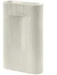 Muuto Ridge Vase, h&ouml;he 48,5 cm, off white