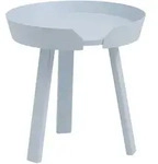 Muuto Around Beistelltisch, hellblau