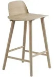 Muuto Nerd Barhocker, h&ouml;he 65 cm, eiche natur