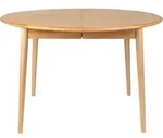 Zuiver Twist Round Ausziehtisch, eiche natur