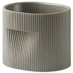 Muuto Ridge Pflanzentopf, h&ouml;he 15 cm, taupe