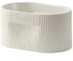 Muuto Ridge Pflanzentopf, h&ouml;he 13 cm, off white