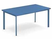 Star Tisch, 160 x 90 cm, marineblau