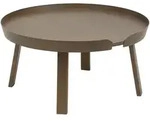 Muuto Around Couchtisch, &Oslash; 72 cm, dunkelbraun