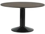 Muuto Midst Tisch, &Oslash; 120 cm, eiche dunkel ge&ouml;lt / schwarz