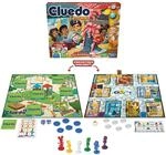 Hasbro Cluedo Junior, Brettspiel, 2-in-1 Detekktivspiel, 2 Spielniveaus