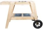 Smallfoot Matschk?che kompakt 12421 | braun | ab 3 Jahren | Outdoor | Spielk?che 