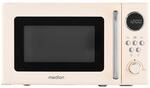 Medion LIFE MD 15000 Mikrowelle grau - 800 W, 5 Leistungsstufen & Auftaufunktion
