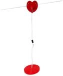 Smallfoot Seilbahn Rasant 11955 rot, Outdoor, Seilrutsche, ab 5 Jahre