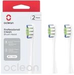 Oclean Professional clean 2 Pack Wei? | Zahnb?rstenaufsatz | Kompatibel mit allen