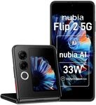 Nubia Flip 2, Smartphone, 256 GB ROM, 8 GB RAM, 6,9 " Display, 50MP Hauptkamera